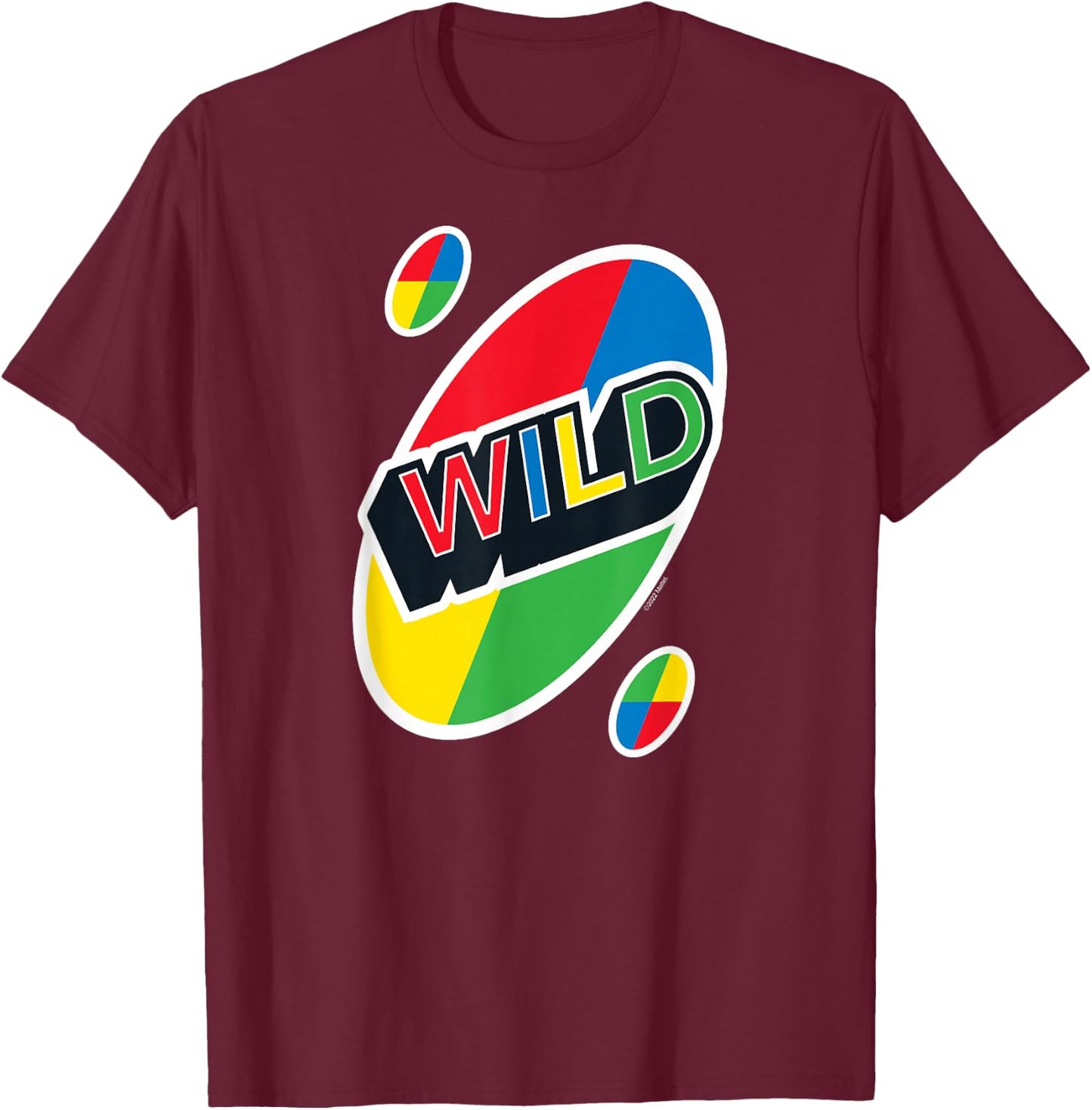 UNO - Wild Card T-Shirt - T-Shirt | Maroon