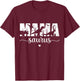 Funny Mama Saurus or T-Rex Mom Dinosaur Dinosaur T-Shirt - T-Shirt | Maroon