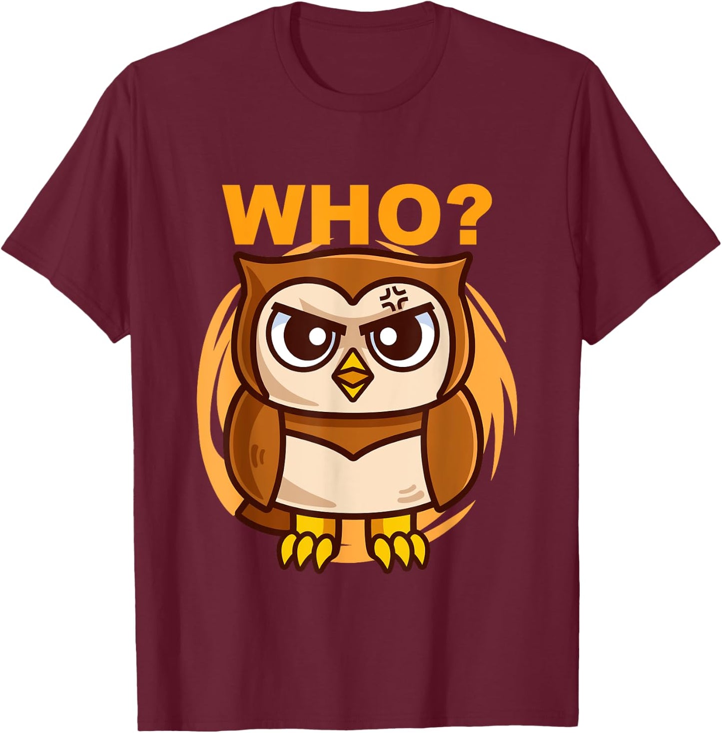 Who - Ornithologist Ornithology Owlet Owl Lover Bird Hunter T-Shirt - T-Shirt | Maroon