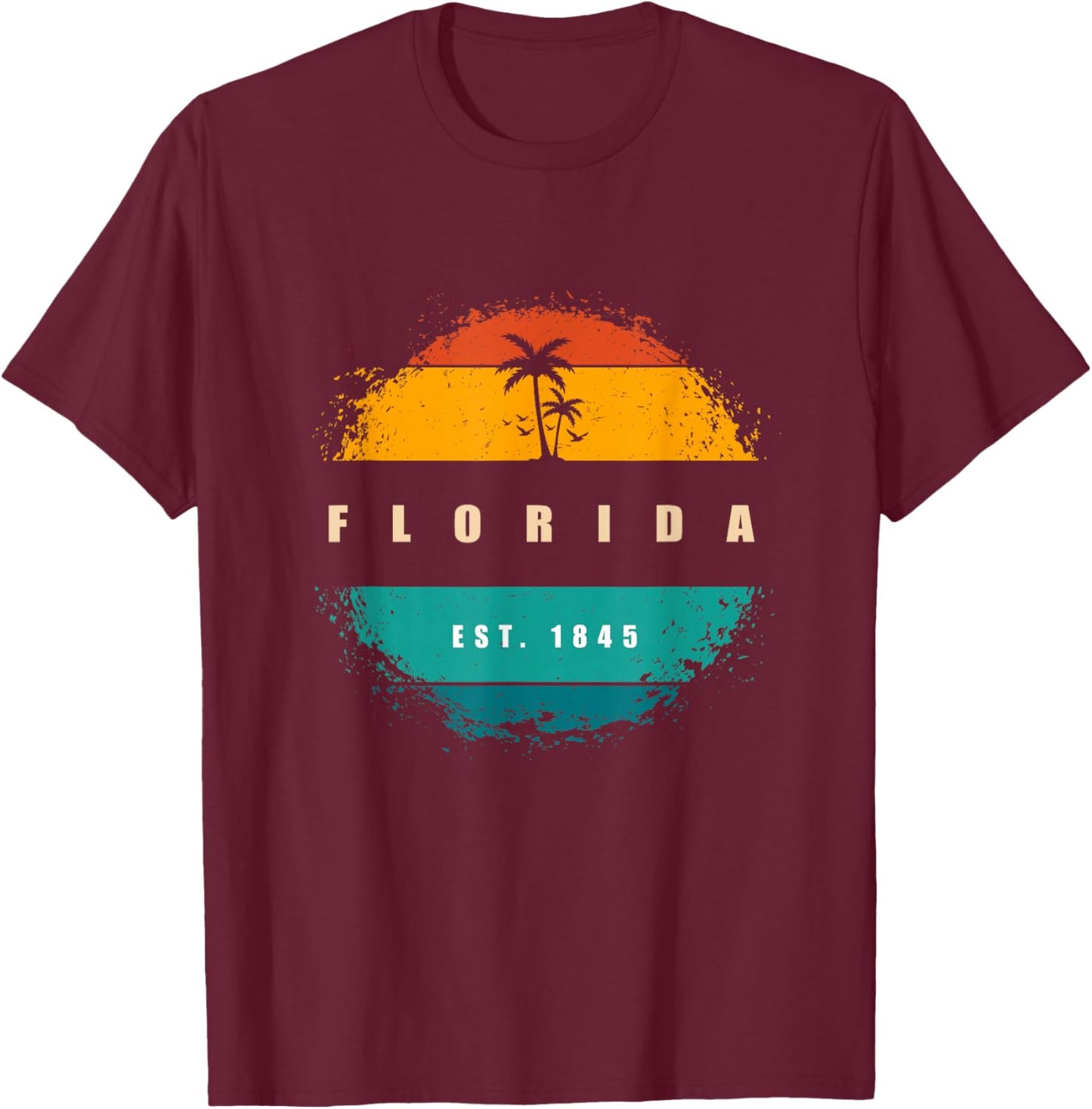 State of Florida T-Shirt - T-Shirt | Maroon