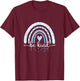 Be Kind Blind Awareness braille T-Shirt - T-Shirt | Maroon