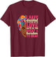 Black History Month Martin Luther King Day T-Shirt - T-Shirt | Maroon