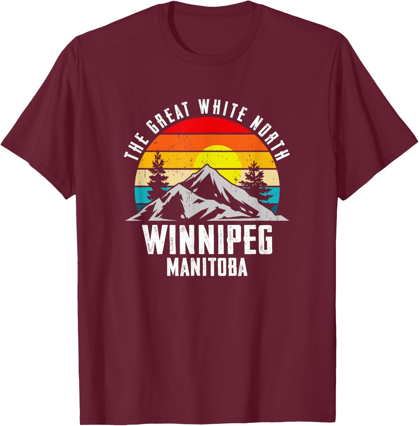 Winnipeg T-Shirt - T-Shirt | Maroon