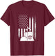 American Nuclear Plant Worker T-Shirt - T-Shirt | Maroon