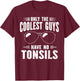 Tonsillectomy Recovery Almond Removal T-Shirt - T-Shirt | Maroon