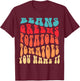 Beans Greens Potatoes Tomatoes - Love Thanksgiving Food T-Shirt - T-Shirt | Maroon