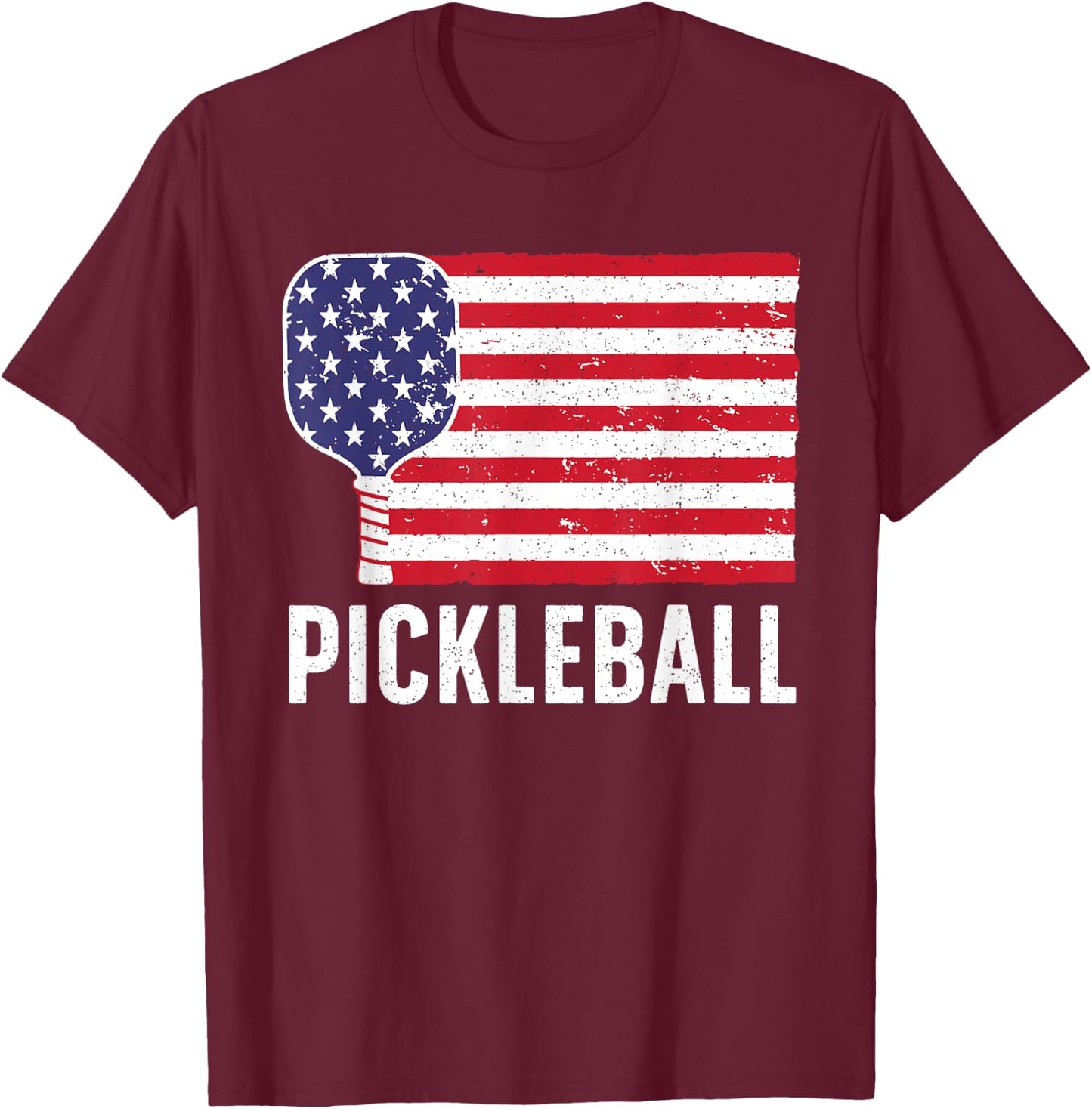 Cool Pickleball Women Paddle Sport Pickleball Lover T-Shirt - T-Shirt | Maroon