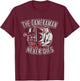 The Cameraman Never Dies T-Shirt - T-Shirt | Maroon