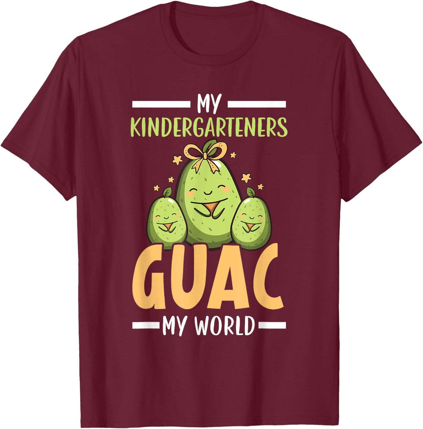 Avocado Teacher Fruit Guac Teaching Guacamole Lover Women T-Shirt - T-Shirt | Maroon