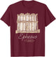 Ephesus Turkey Ancient City Architecture Ruins History T-Shirt - T-Shirt | Maroon