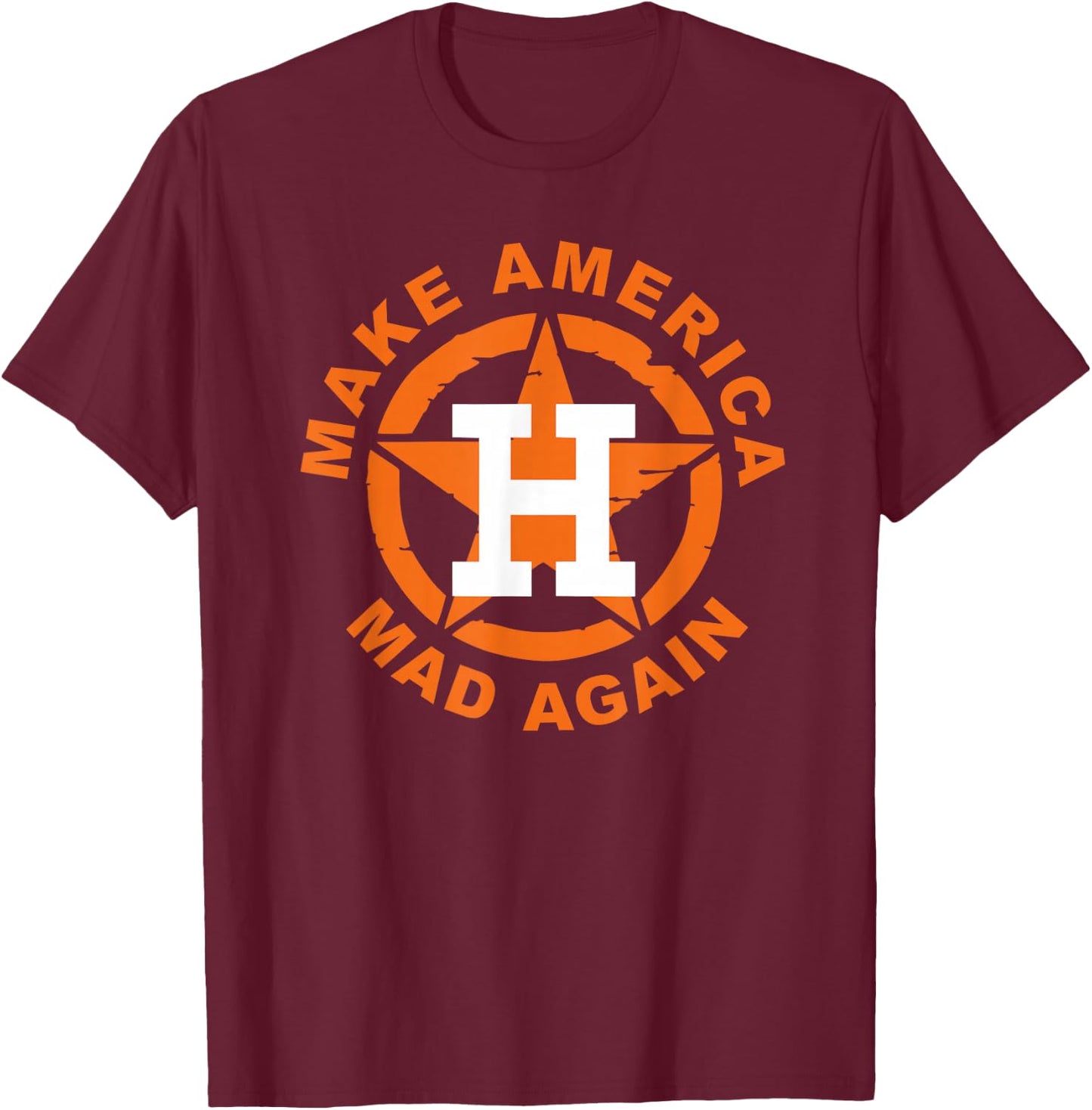 Make America Mad Again T-Shirt - T-Shirt | Maroon