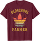 Humorous Weed Leaf Pot Farmer Plant Growers Lovers Quote T-Shirt - T-Shirt | Maroon