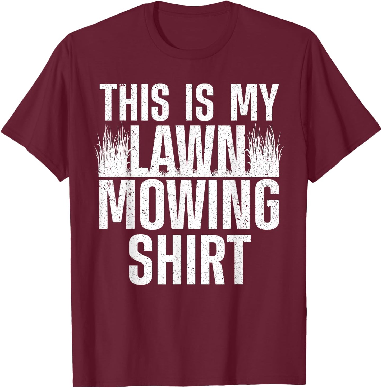 Cool Lawn Mowing Women Groundskeeper Care Landscaper T-Shirt - T-Shirt | Maroon