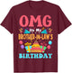 It's My Birthday Brother in law Gift Family Happy Birthday T-Shirt - T-Shirt | Maroon