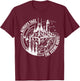 Always Take The Scenic Route T-Shirt - T-Shirt | Maroon