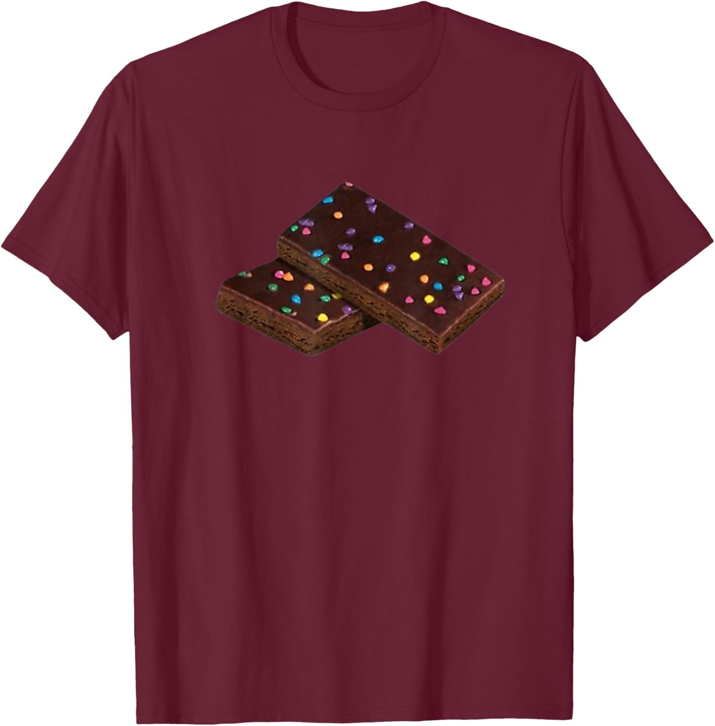 Funny Nostalgic Cosmic Brownies T-Shirt - T-Shirt | Maroon