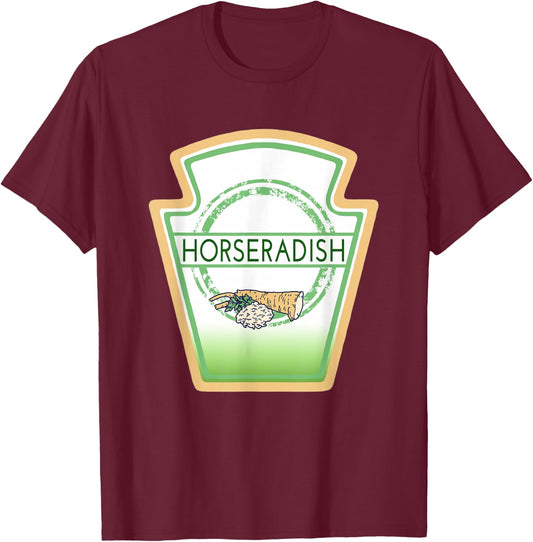 Horseradish Sauce Sauce T-Shirt - T-Shirt | Maroon
