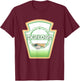 Horseradish Sauce Sauce T-Shirt - T-Shirt | Maroon
