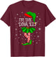 Diva Elf Christmas Matching Family Women Girls Elf T-Shirt - T-Shirt | Maroon