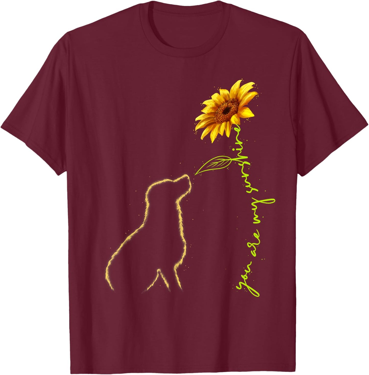Cute Black Labrador, Dog Lover, Black Lab, Labrador Men Women Kids T-Shirt - T-Shirt | Maroon