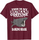 This Is My Human Costume I'm Really A Basking Shark T-Shirt - T-Shirt | Maroon