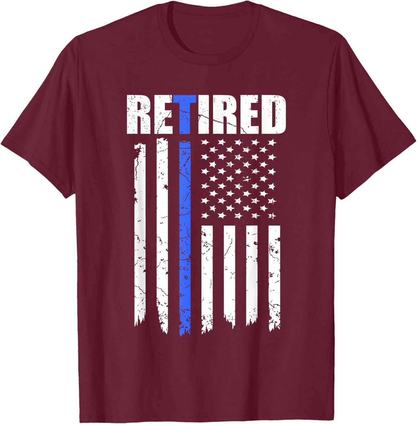 Retirement Police Officer 2022 Shirt, Retired Police Officer T-Shirt - T-Shirt | Maroon