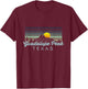 Guadalupe Peak Retro Clothes & Gear Guadalupe Peak Souvenir T-Shirt - T-Shirt | Maroon