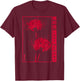 Lost Memory - red spider lily T-Shirt - T-Shirt | Maroon