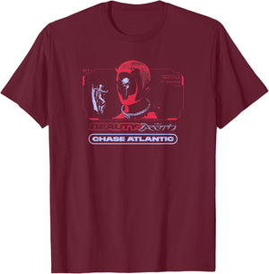 Chase Atlantic - Beauty In Death T-Shirt - T-Shirt | Maroon