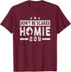Don't Be Scared Homie 209 Stockton MMA Mixed Martial Arts T-Shirt - T-Shirt | Maroon