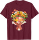 Eyeglasses Bouquet - Optometrist Physician Eye Specialist T-Shirt - T-Shirt | Maroon