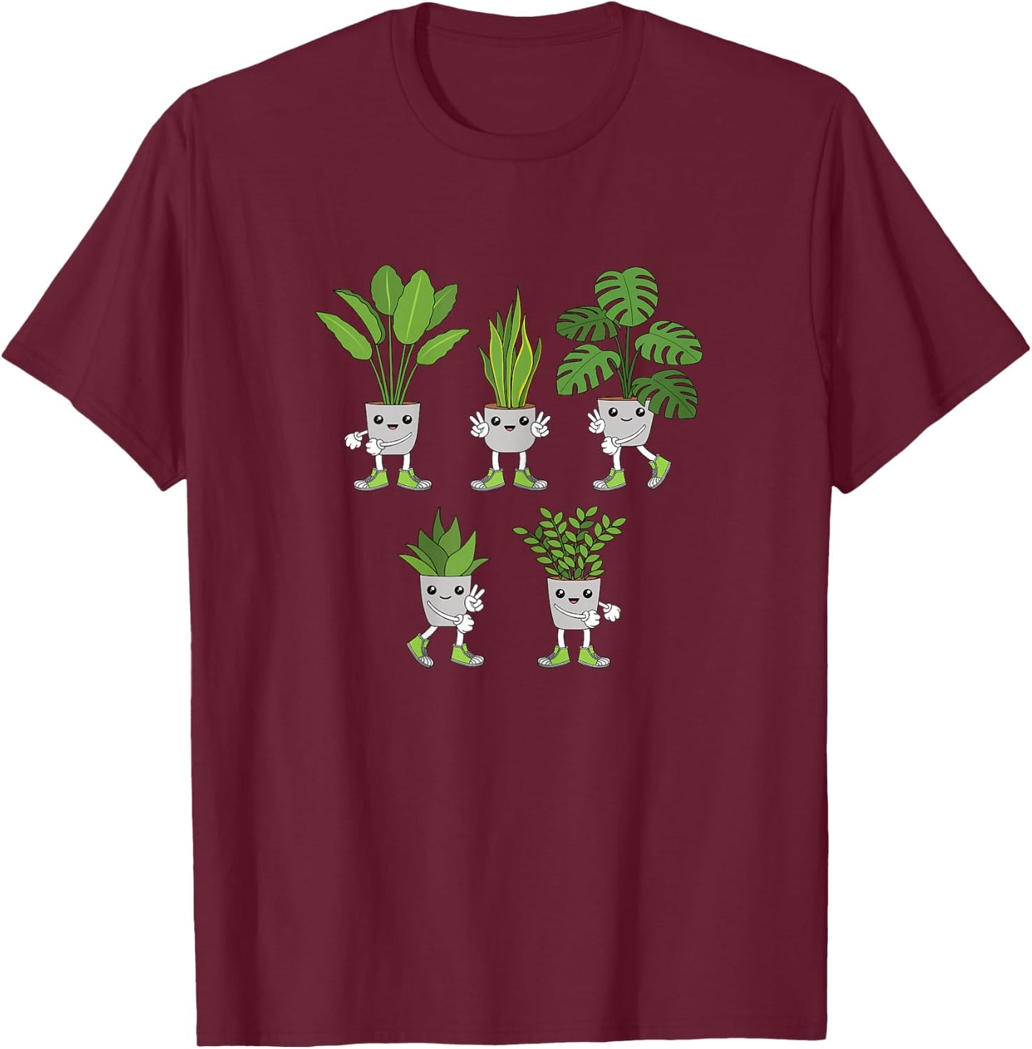 Funny Succulent Plant Lover Gardening Garden Women Girls T-Shirt - T-Shirt | Maroon
