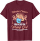 Picked Wrong Girl Endometrial Uterine Cancer Awareness T-Shirt - T-Shirt | Maroon
