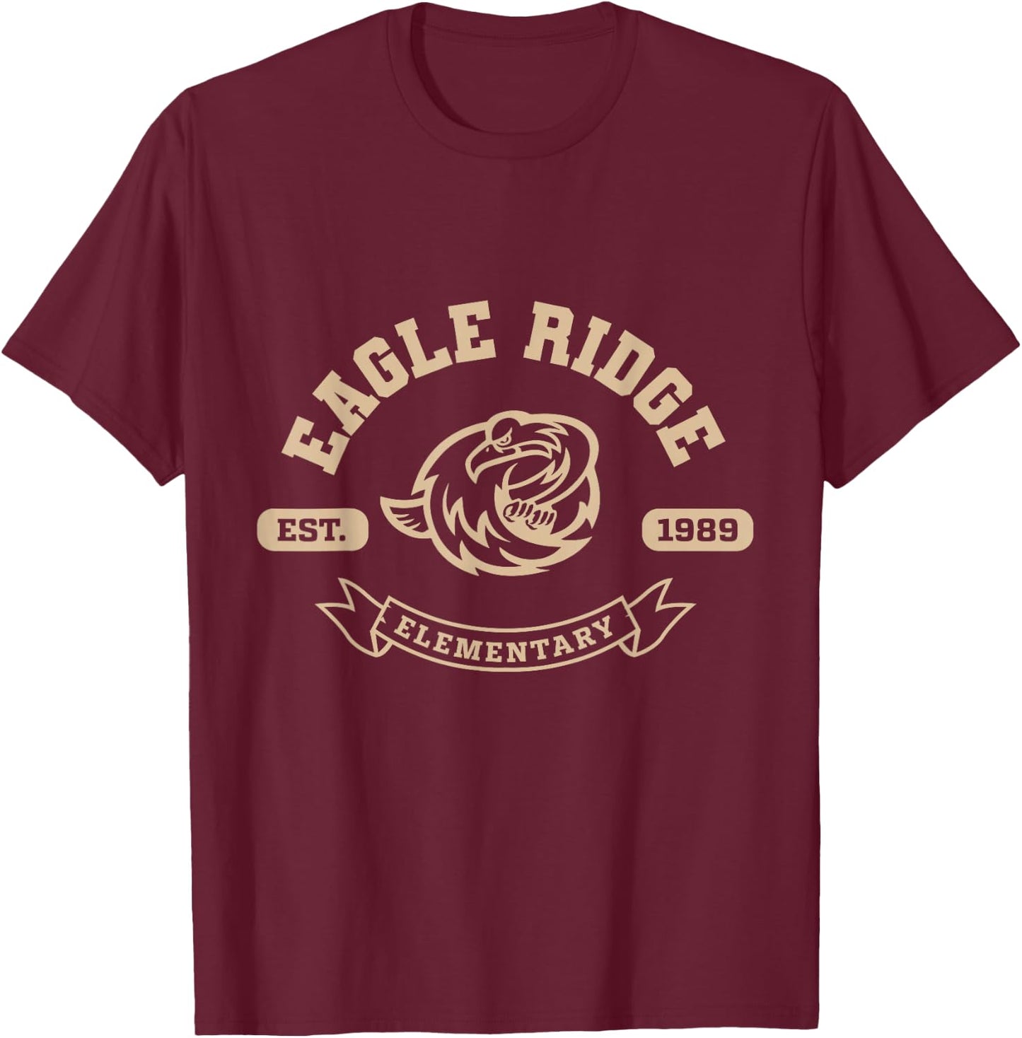 Eagle Ridge Banner T-Shirt - T-Shirt | Maroon