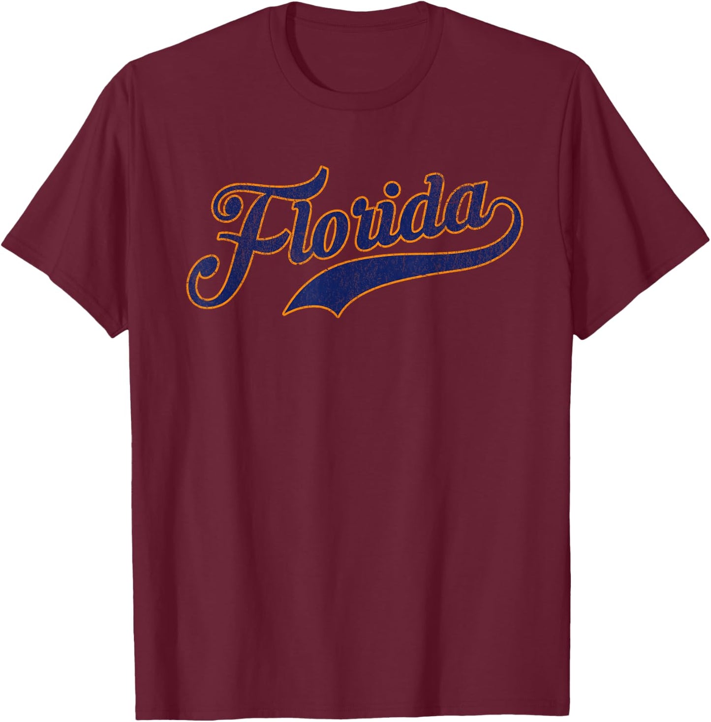 Florida city vintage T-Shirt - T-Shirt | Maroon