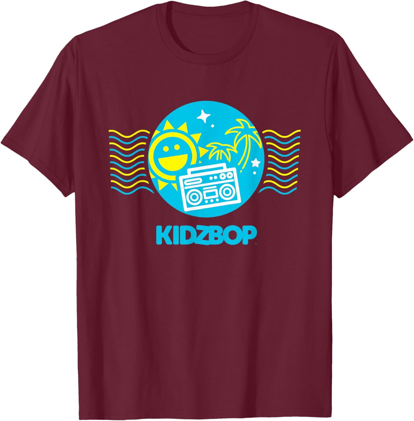 KIDZ BOP - Best. Summer. Ever. T-Shirt - T-Shirt | Maroon