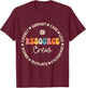 Resource Crew Appreciation Week Back to School T-Shirt - T-Shirt | Maroon