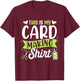 Handmade Card Gift Ideas Cardmaking Lover , Women's, Short Sleeve, Small, Black, Card Making Themed, Cute and Funny Themed Design T-Shirt - T-Shirt | Maroon