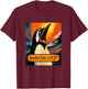 Screaming Tux Linux sudo rm -rf/ T-Shirt - T-Shirt | Maroon