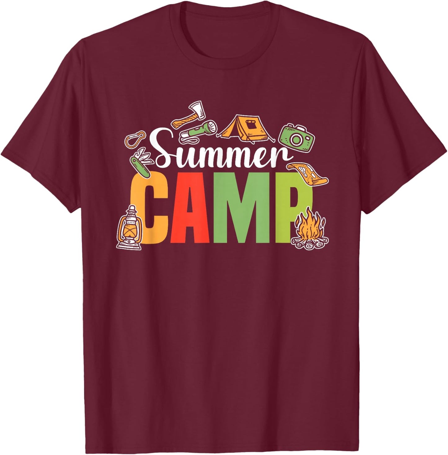 Summer Camp | Director Counselor Gift | Camp Staff T-Shirt - T-Shirt | Maroon