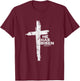 Happy Easter Jesus He Has Risen Religious Christian T-Shirt - T-Shirt | Maroon