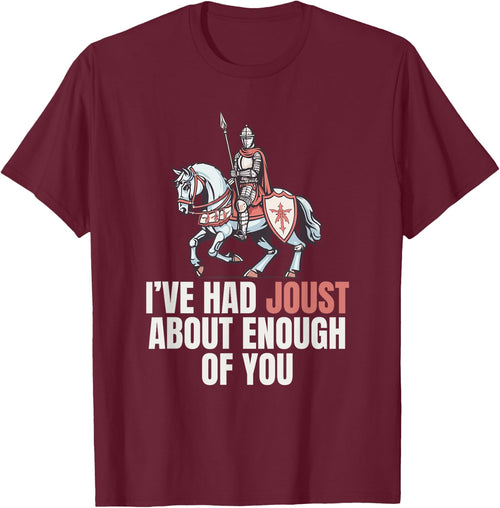 Renaissance Medieval Festival Funny Jousting Knight Pun