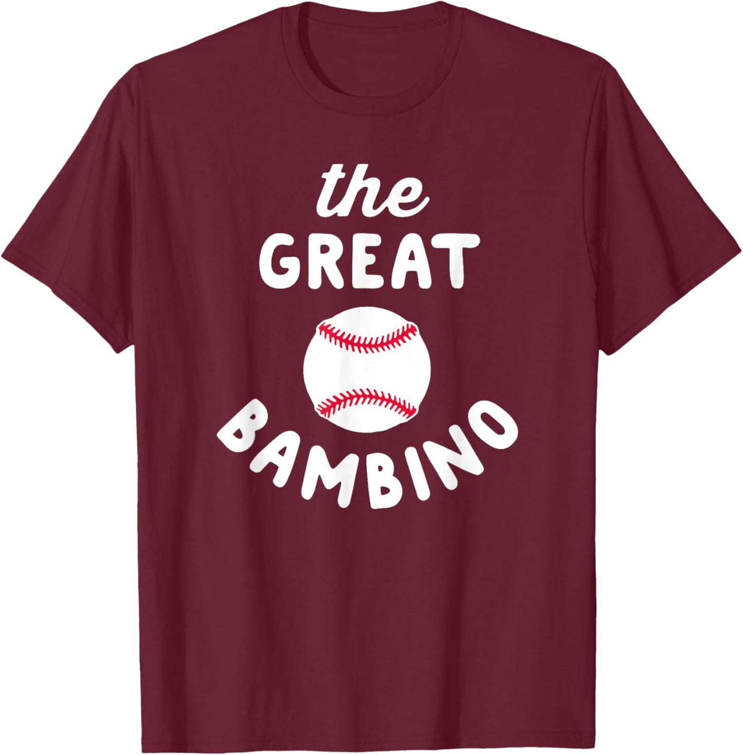 The Big Bambino T-Shirt - T-Shirt | Maroon