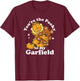 Garfield Valentine's Day You're The Pooky to My Garfield T-Shirt - T-Shirt | Maroon