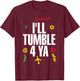 Culture Club – Tumble 4 Ya T-Shirt - T-Shirt | Maroon