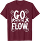 Chi Gong Yin Yang T-Shirt - T-Shirt | Maroon