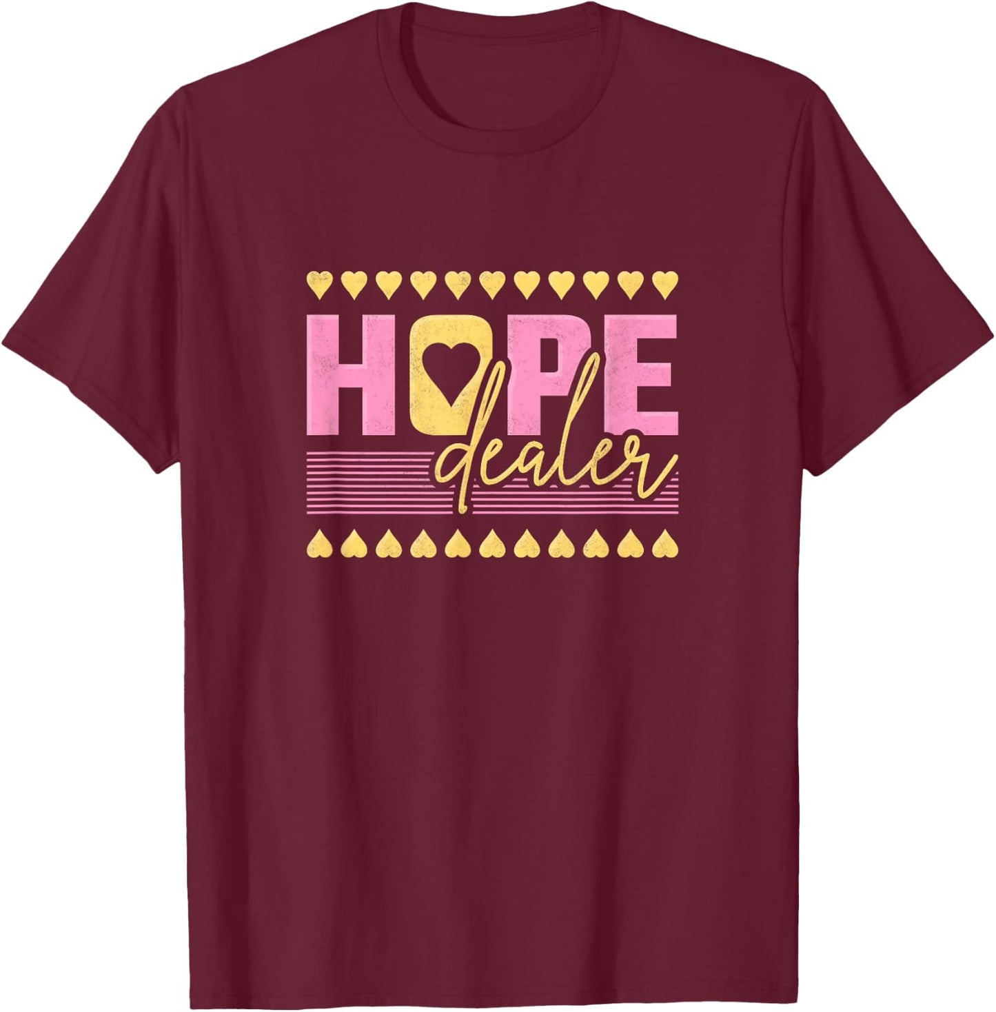 Hope Dealer T-Shirt - T-Shirt | Maroon