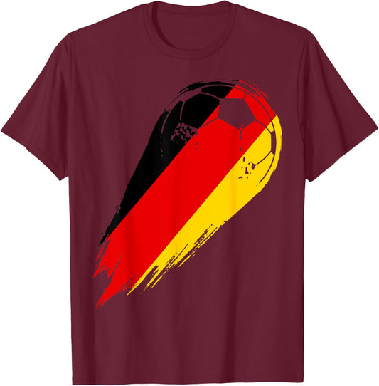 Soccer Player of Pride Germany T-Shirt - T-Shirt | Maroon