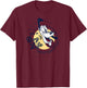 Disney Pluto It’s a Dog’s Life Retro Vintage T-Shirt - T-Shirt | Maroon