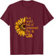 In A World Of Grandmas Be a Gia Special Grandma T-Shirt - T-Shirt | Maroon